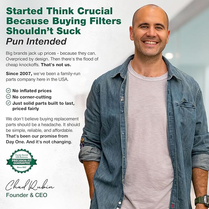 Air Purifier Filter Replacement – Compatible with Air Doctor Models AD3000 and AD3500 – Includes Efficient Air Filter Replacement for Home and Office - Third Party - Product (1-Pack)