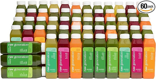 Raw Generation 10-Day Skinny Cleanse - Best Detox Juice Cleanse for Weight Management/Healthiest Way to Cleanse Your System/Jumpstart a Healthier Diet