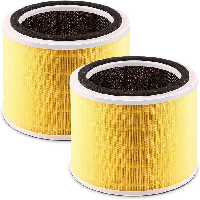 Core 200S Replacement Filters Compatible with LEVOIT Core 200S & Core 200S-P Smart WiFi Air Purifier, 3-in-1 H13 True HEPA Filtration, 2 Pack