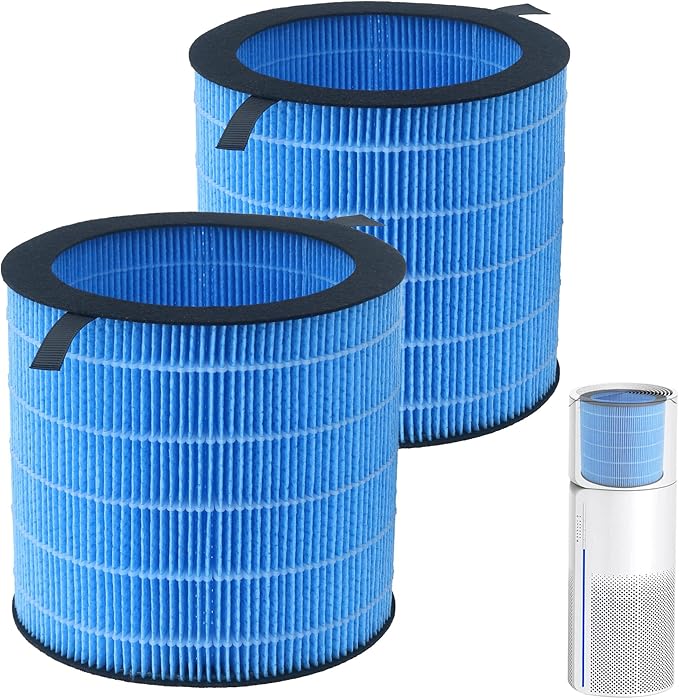 MIRO PRO Humidifier Filters Replacement for Afloia MIRO PRO and Kilo PRO Air Purifier Humidifier 2 in 1, Washable Wet Curtain 2-Pcs
