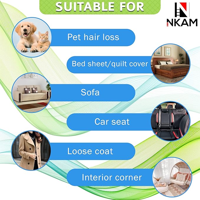 Pet Hair Remover for Laundry - 12Pcs New Upgrade Laundry Pet Hair Catcher Balls - Reusable Dryer Balls for Pet Hair, Lint Catcher for Washing Machine, Dog and Cat Lint Remover for Clothes