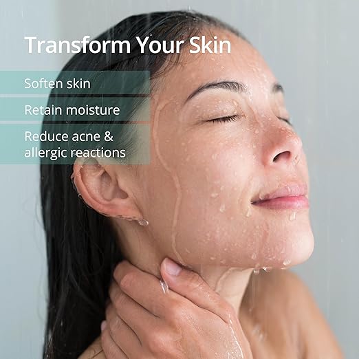 Aquasana Shower Filter | Dermatologist-recommended for softer, healthier skin & hair | Proven to reduce 90% of chlorine for 6 months | WaterSense Certified | Chrome wand shower head | AQ-4105CHR-E