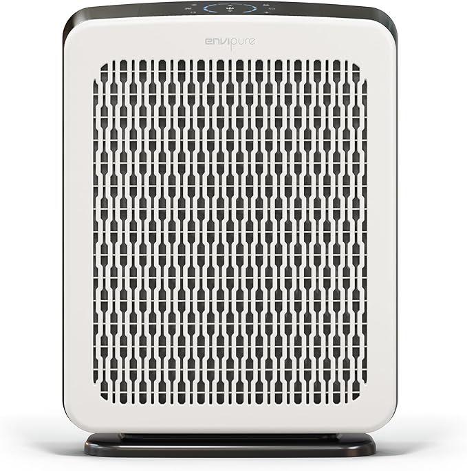 EP-300 EnviPure HEPA Air Purifier – Large Room Air Purifier Covers Up to 2200 Sq Ft, Removes Pollen, Dust, Smoke, Pet Hair, Odors & More - Real Time Smart TrueFilter IQ™ HEPA Filter Life Monitoring