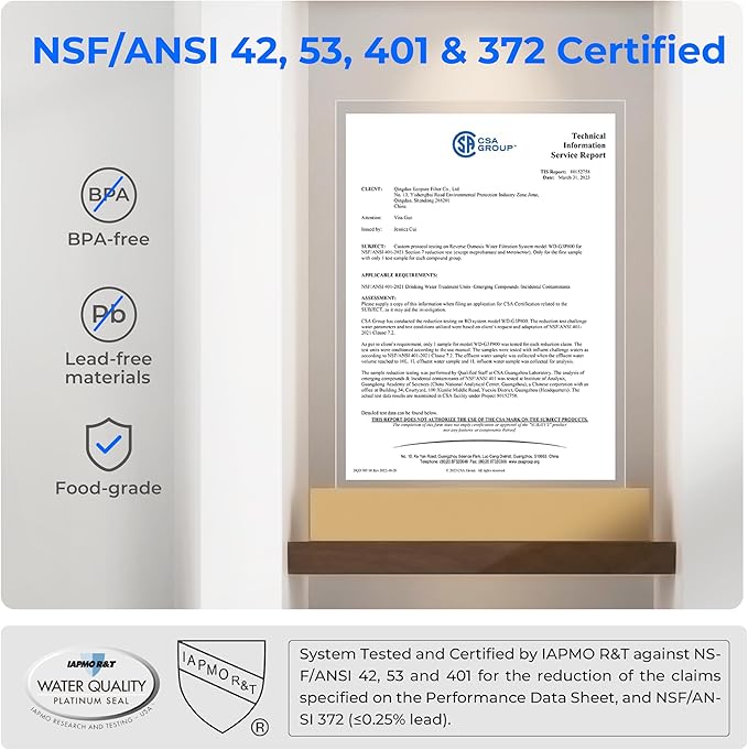 Waterdrop Compact Electric Water Filter Pitcher, 200-Gallon Rechargeable Instant Powerful Dispenser, NSF/ANSI 42&53&401, Reduce PFAS, Lead, Chlorine, 14-Cup, White, with 1 Filter, Does not Lower TDS