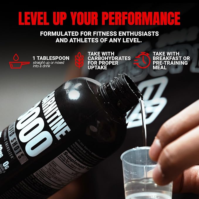 PROSUPPS L-Carnitine Liquid 1500, Stimulant-Free Liquid Shots for Men & Women - Clean Workout Drink for Energy, Performance & Muscle Recovery - No Sugar, No Carbs - 31 Servings, Sweet N-Tart