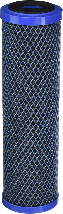 Pentair Pentek CFB-Plus10 Carbon Water Filter, 10-Inch, Under Sink Fibredyne Modified Molded Carbon Block Replacement Cartridge, 10" x 2.5", 5-10 Micron