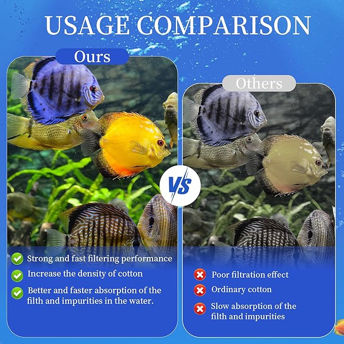 10 Pack Small Replacement Filters Cartridges with Aqueon QuietFlow,Replacement Filter Cartridges with Aqueon QuietFlow with More Activated Carbon,for Minibow Aquarium Filters Size 1/2.5/5 Gallon