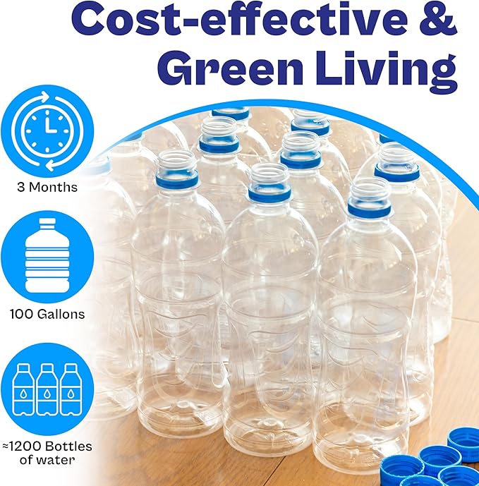 2 Pack Faucet Water Filter Replacement fit for Pur water faucet, Compatible with All P-ur Faucet Mount Filtration Systems LUXRILIX