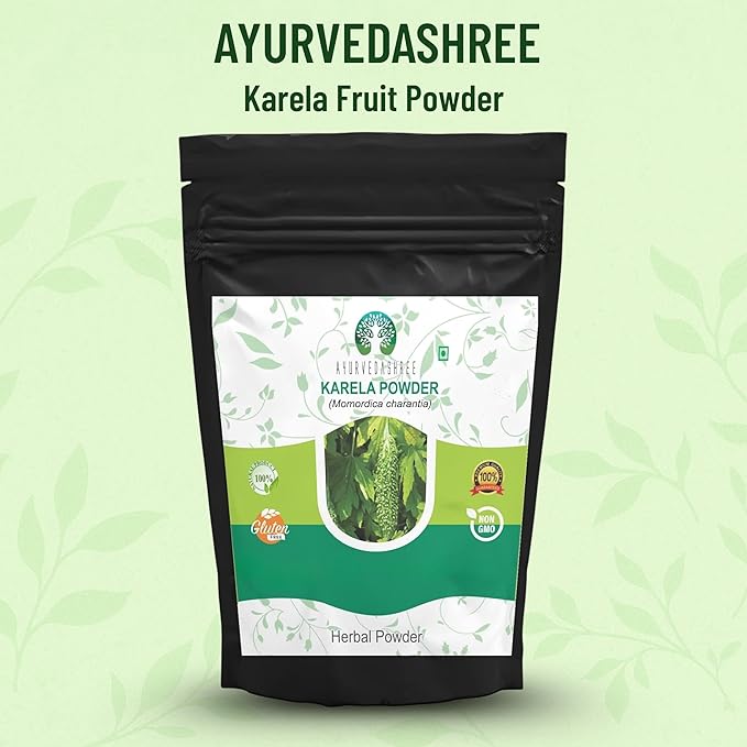 Bitter Melon Powder 50 Gm I Momordica Charantia/Karela Fruit Powder I Ayurvedic herb I Support Liver Function I Herbal Supplement I Supports Skin and Stomach
