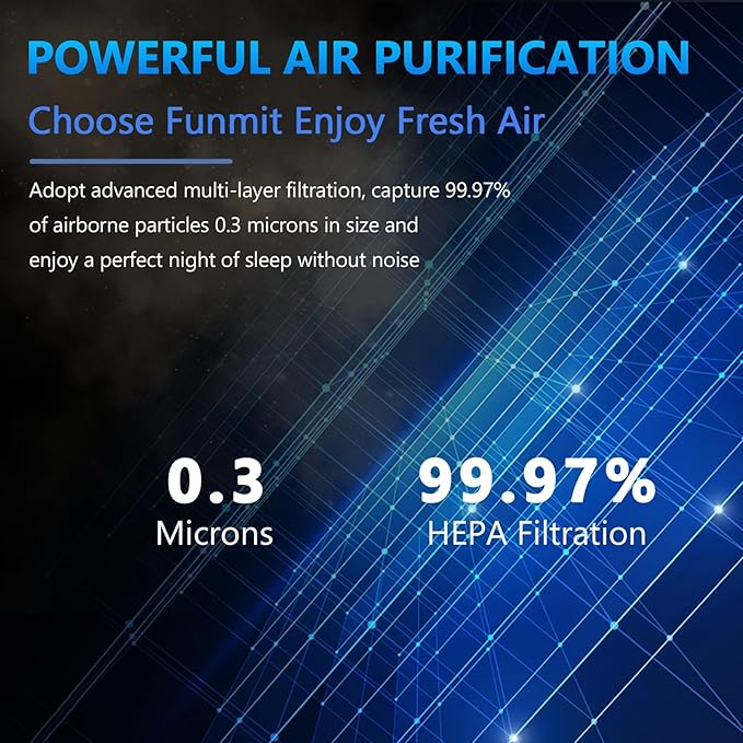 2 Pack Blue Pure 411 Filter Replacement Compatible with Blueair Blue Pure 411 Genuine, 411+, 411 Auto and MINI Air Purifiers, H13 True HEPA Filter, Particle and Activated Carbon by Funmit