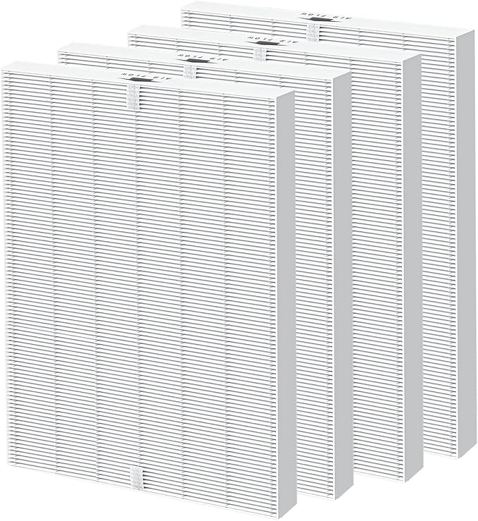 5500-2 Filter for Winix Air Purifier 5500-2 / AM80, 116130 Replacement Filter H,12.6" L x 16.3" H x 1" Th, White, 4 Pack