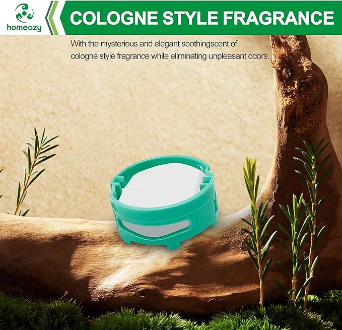 6 Pack Odor Neutralizer Cartridge Replacement for Shark ZU102 LA702 UZ565H AZ3002 AZ4002 AZ3000 HZ3000 HZ3002 IZ862H IZ562H Upright Vacuum and HP152 HP301 HP302 Air Purifier, Part# 1541FC3000, Cologne