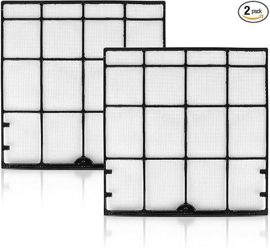 2Pcs 4007597 Mini Split Air Filter Replacement for Daikin Mini Split Units CTKS20KVMA, CTXS07LVJU, CTXS07WVJU9, 12.4'' * 11.8''