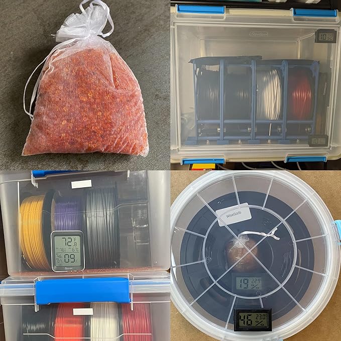 2lbs Premium Orange Silica Gel Desiccant Beads(Industry Standard 2-4 mm) - Rechargeable & Indicating Silica Gel Beads