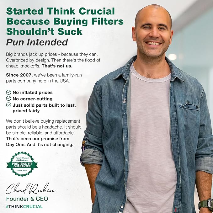 Air Purifier Filter Replacement – Compatible with Air Doctor AD3000 / AD3500 – Includes 1 Efficient Air Filter and 2 Carbon Filters + 2 Pre Filters - This is Third Party-Product