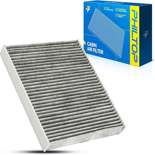 PHILTOP Cabin Air Filter,Replacement for CF10732, 2016-2018 GLE350, 2016-2018 GLE550e, 2014-2015 ML350, 2017-2018 GLS450, 2017-2018 GLE43 AMG with Activated Carbon Filter Up Dust Pollen Odor
