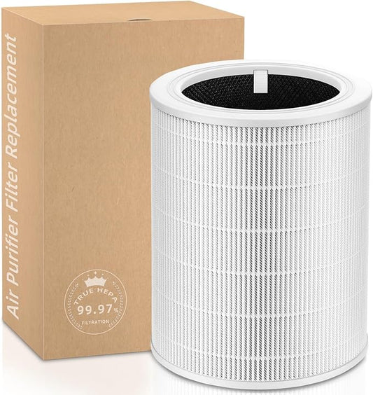 Core 600S Replacement Filter Compatible with LEVOIT Core 600S Air Purifi-er, 3-in-1 H13 HEPA Filter, High-Efficiency Activated Carbon, Compared to Part #Core 600S-RF