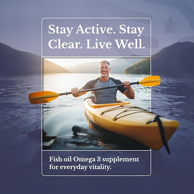 Omega-3 MD Fish Oil - Omega 3 Supplement for Women & Men - Wild-Caught & Burpless Fish Oil 3600 mg - with Omega3 Fatty Acid EPA 1300 mg + DHA 860 mg - Dairy Free, Gluten Free, Non-GMO - 90 Softgels