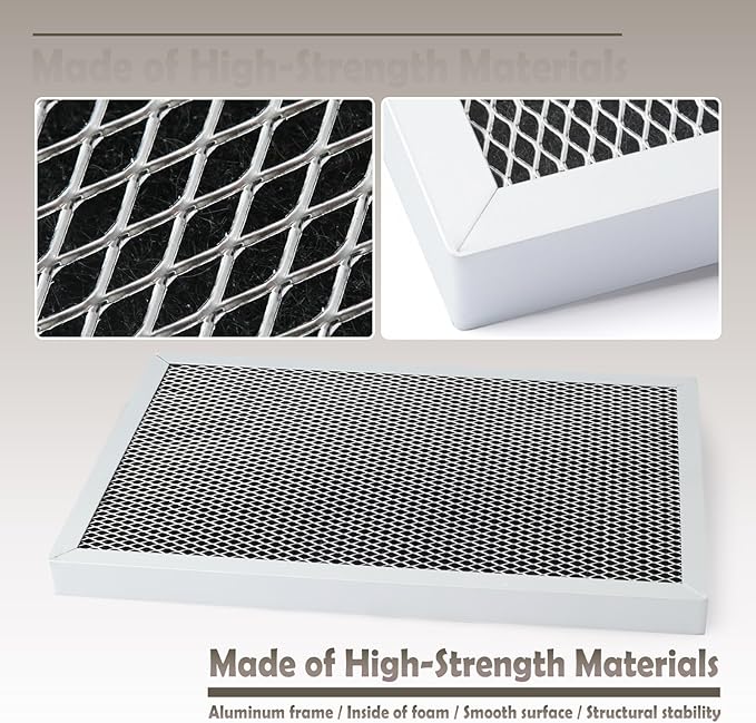 2Pcs 5695 Washable Dehumidifier Filter Compatible with Dehumidifiers MERV 8 Whole-House Models 1820 1820Z E070 E070KZ E070KZM E070N E070T E070Z Replacement Parts 12" L x 8" W x 0.78" TH