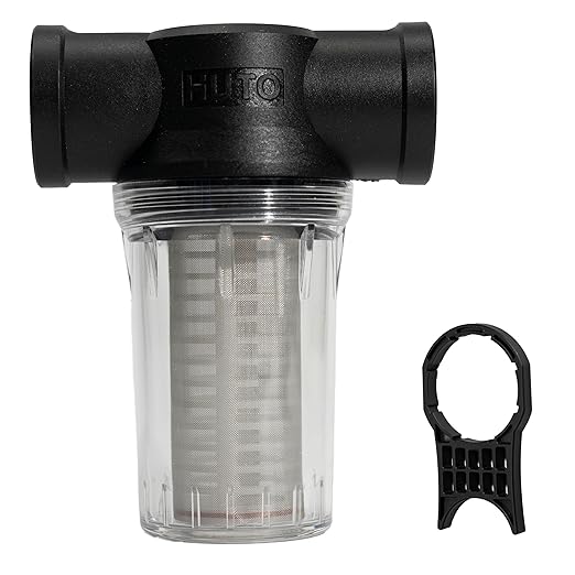 Generic 1" 80 Mesh Water Pump Strainer Filter for High Pressure Washer, Sediment Filter Attachment