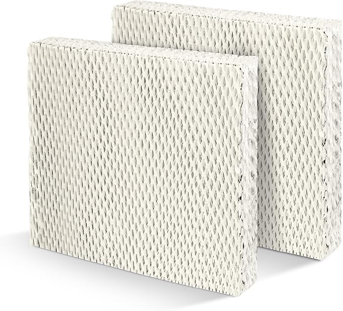 A10 Humidifier Filter Water Panel Replacement for Whole House Humidifier Pad Filters Models 110, 220, 500, 500A, 500M, 550, 550A, 558 Humidifier Wicks Parts & Accessories (Pack of 2)