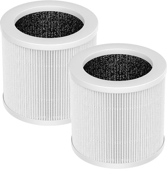 A1 Filter Replacement Compatible with VEWIOR Air Purifier Filter Replacement HQSC-50, HQKJ-80 and AMEIFU AP01W, KOIOS HQKJ-50 Air Purifier, 3-in-1 H13 High Filtration System