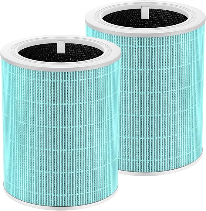 Core 600S Toxin Absorber Replacement Filter for LEVOIT Core 600S & Core 600S-P Air Purifier, 3-in-1 HEPA Filter and Activated Carbon Filter, Core 600S-RF-TX，2 Pack