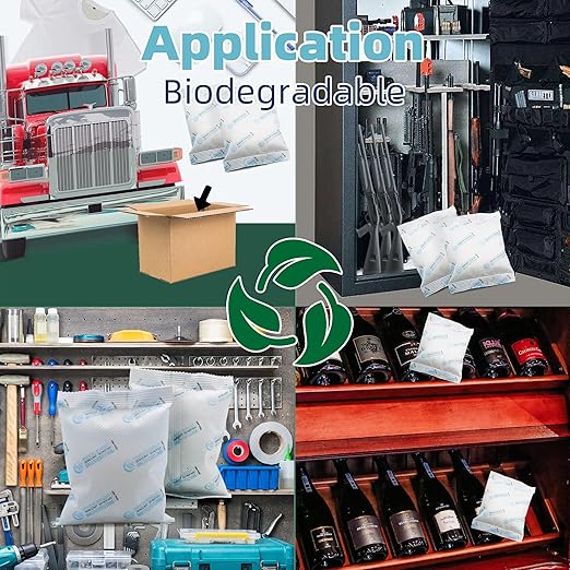 240 Packs 100 Gram Silica Gel Packets, Dessicant Packets for Storage, Pure and Safe Silica Gel Desiccant Packs, Moisture Absorber Silica Gel Beads Packs for Moisture Control