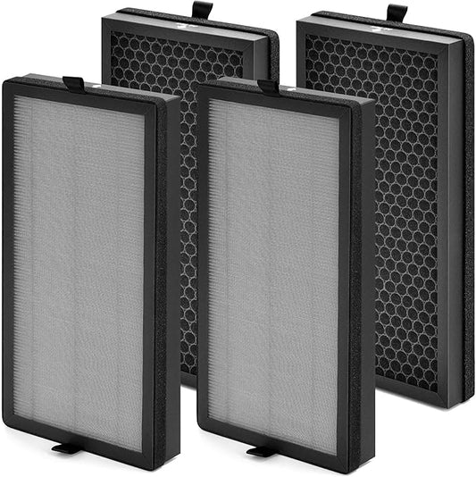 KF310 Replacement Filter Compatible with Kenmore Air Pu-rifier Model PM3020, for KF310 1500e Series Air Replacement True HEPA Filter, Compare to Part# KF310, 4-Pack