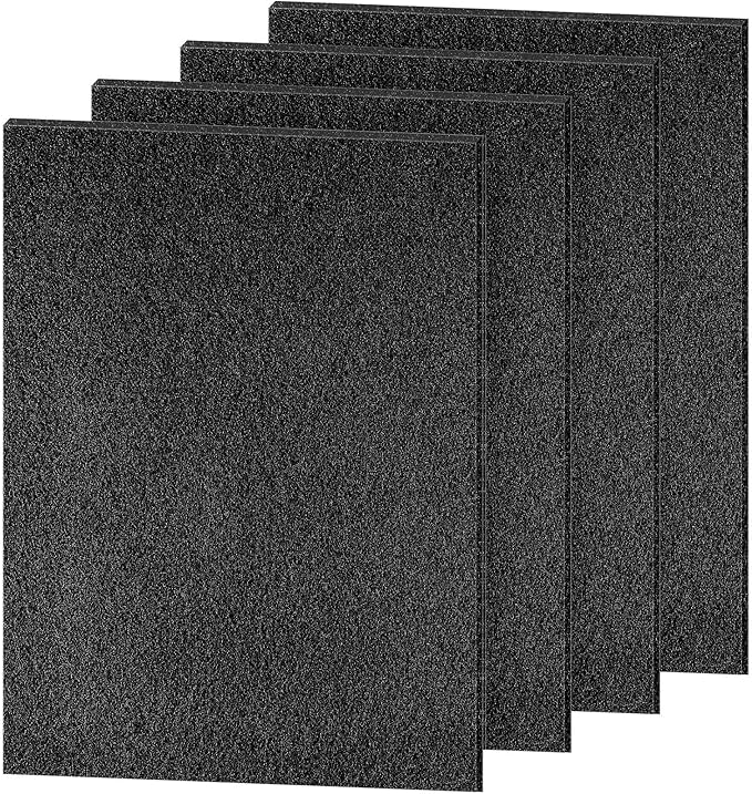 Pangda 4 Pack Activated Carbon Pre Filters Replacement Compatible with Winix Air Purifier Odor Control Part Filter A 115115 Size 21 Compatible with Winix Air Purifier Am90 C535 5300 5500