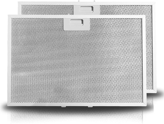 WB02X11012 JV566H2SS Range Hood Grease Filter Compatible with GE Models JV566H1SS JV565H2WW JV565H2CC Efficient Kitchen Ventilation Easy to Install （2 Pack）