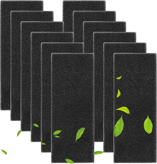 12 Pack Carbon Filters Compatible with Litter-Robot 3, Activated Carbon Litter Box Filter Compatible with Litter-Robot 3 Self Cleaning Cat Litter Box Filters, Accessories Replacement