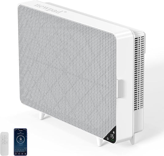 Air Purifiers for Home Dust Pollen Pets Hair Smoke in Bedroom, Wall-Mounted HEPA Air Purifier for Home Large room Covers Up to 1345 sq.ft, Sleep Mode, Auto Mode, WiFi/Remote Control, Timer