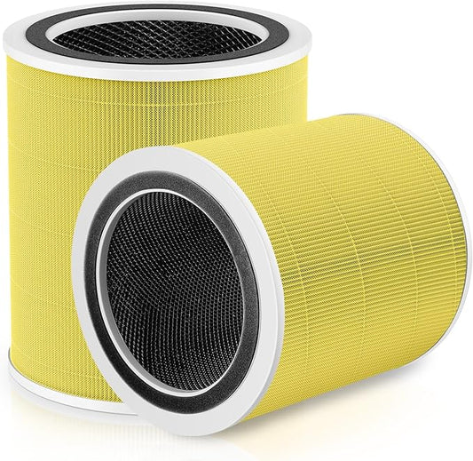 Cabiclean Core 400S Pet Care Replacement Filter for LEVOIT Core 400S Smart WiFi Air Purifier, 3-in-1 H13 True HEPA, High-Efficiency Activated Carbon, Compared to Part # Core 400s-RF-PA, 2 Pack