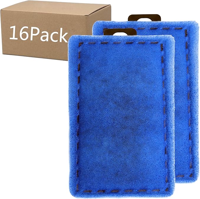 16 Pack Aquarium Filter Cartridge Rite-Size E Replacement Filter Cartridges Compatible with PRO Power Filter 280/400