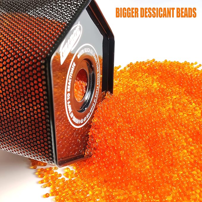 Gun Safe Dehumidifier, Moisture Absorbers for Safe, Storage, Closets & Cabinets, FULLBOW 750G Silica Gel Desiccant Dehumidifier (1 Unit)