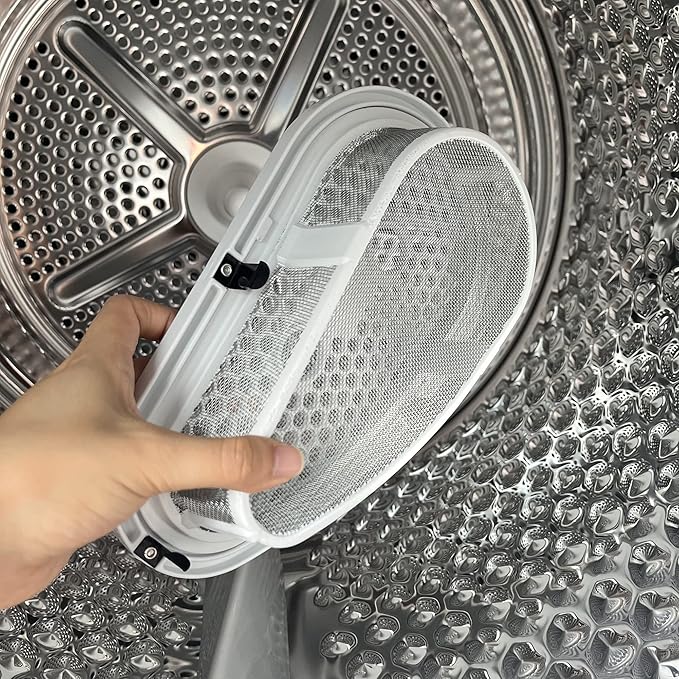 W10828351 Upgraded Clothes Dryer Lint Filter And Cover Dryer Lint Screen With Case Cover Compatible With Whirlpool Kenmore Dryer/Washer,Replaces 8531964 8531967 AP5985829