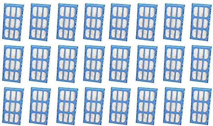 Nispira Replacement Water Filter Cartridges Compatible with Cat Mate & Dogmate Fountains, Pack of 24