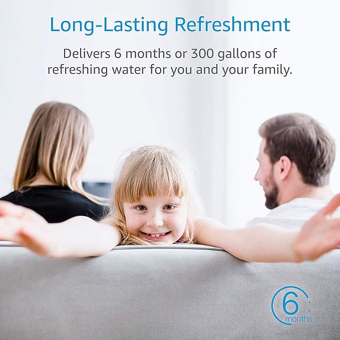 AQUA CREST DA29-00020B Replacement for Samsung HAF-CIN/EXP, DA29-00020B-1, RF28HMEDBSR, RF263BEAESR, RF4287HARS, HAF-CIN, DA97-08006A-1, RF28K9380SR, RF28HFEDTSR, Refrigerator Water Filter, 1 Filter