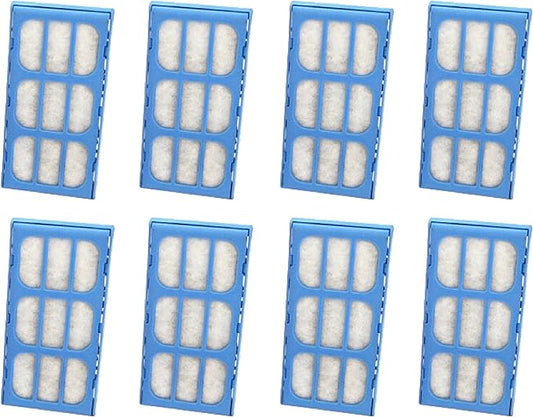 Nispira Replacement Water Filter Cartridges Compatible with Cat Mate & Dog Mate Fountains, Pack of 8