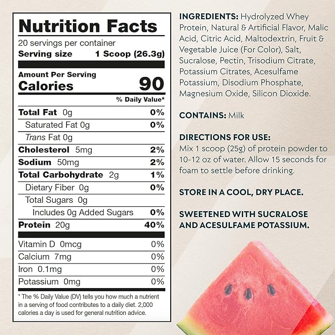 Myprotein Clear Whey Isolate Protein Powder, 1.1 Lb (20 Servings) Fruity Mike and IKE Sour Watermelon Drink Mix, 20g Protein per Serving, Daily Drink for Superior Performance