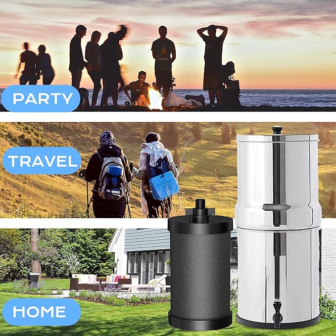 2387 Pro Filter, NSF/ANSI 42 Certified for Alexapure Water Filter Replacement, 5000 Gallon Water Filter Compatible with Alexapure Water Filtration System, 1 Pack