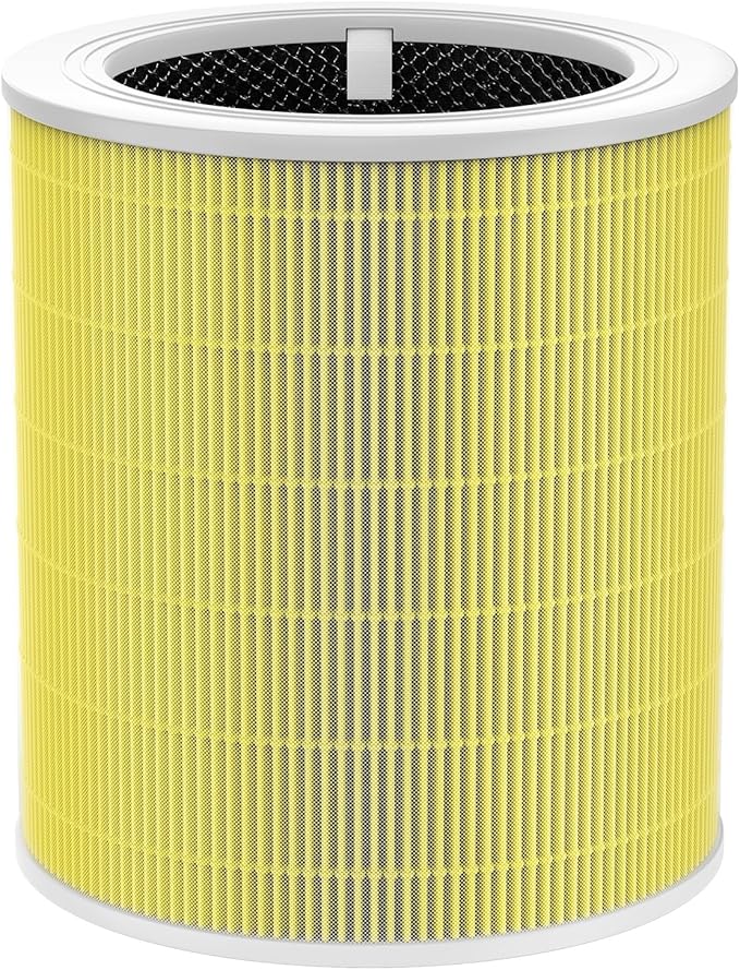 Core 600S Pet Care Replacement Filter for LEVOIT Core 600S & Core 600S-P Air Purifier, 3-in-1 HEPA Filter for Core 600S-P Pet Care Replacement Filter, Core 600S-RF-PA, 1 Pack, Yellow