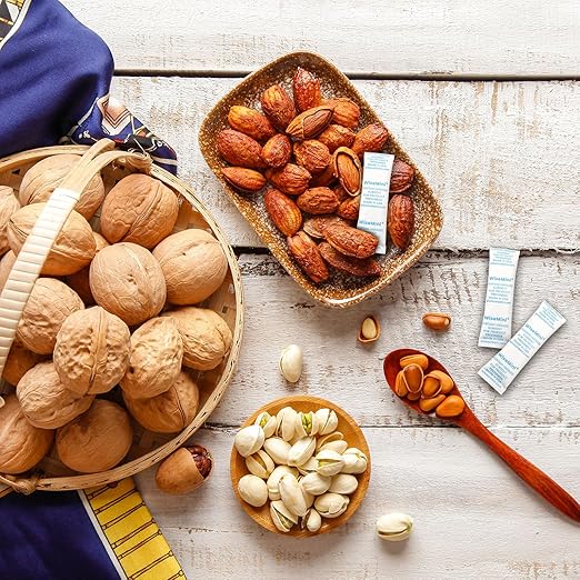 200Pcs 5g Desiccant Packs, Premium Silica Gel Packets, Food Safe Desiccant for Storage, Moisture Absorbers Pack