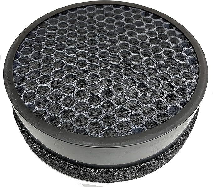 Nispira True HEPA H13 Air Filter Replacement Compatible with hOmeLabs Compact Air Purifier HME020248N 3 Stage Filtration with Night Light Office Bedroom, 1 Unit