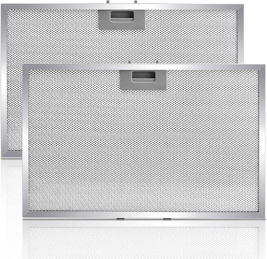 2 PCS WB02X11012 Grease Filter 17.44 x 11.6 x 0.35 inches Compatible with GE Range Hood