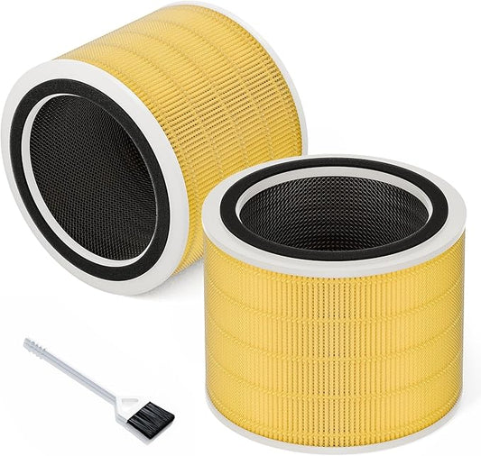 Funmit Core 200S Pet Care Replacement Filter for LEVOIT Core 200S Smart WiFi Air Purifier, 3-in-1 H13 True HEPA Filter Replacement and High-Efficiency Activated Carbon, Part # Core 200S-RF, 2 Pack
