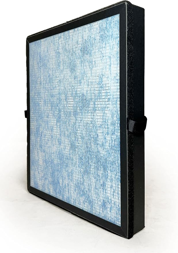 Nispira MK04 MK04LX Filter Replacement For Aroeve Air Purifier 3-in-1 True HEPA Activated Carbon Removes Smoke AOCs 1 Pack