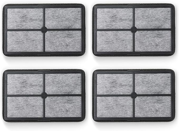 Fette Filter - FLT4010 Replacement Filter Compatible with GermGuardian Filter A for Models AC4010 & AC4020 Series and Black + Decker Model BXAP040 Air Purifiers - Pack of 4