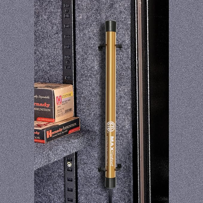 Gun Safe Dehumidifier Rod High Power - Much warmer (up to 150°F) to better Protect Your Valuables from Moisture and Corrosion, ETL Approved, 12in